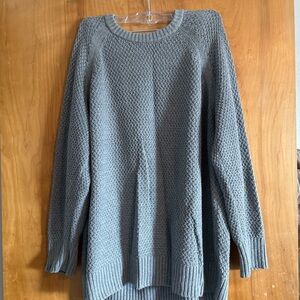 Old Navy Heather Gray Knit Pullover